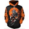 Comercio electrónico transfronterizo 2022 Nuevo Sudadera deportiva con capucha de Dragon Ball Rey Mono Saiyajin con impresión digital 3D de cuerpo completo