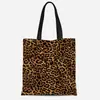 Denim de lujo nuevo modelo directo del fabricante, bolsa para el día a día con estampado de leopardo, bolsa de mano estilo western transfronteriza, bolsa de lona estampada