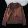 Suéter de Terciopelo de Visón para Hombre Color Sólido 9 Colores Camisa Base Suave y Pegajosa Piel Artificial Perezosa Otoño e Invierno Suéter de Moda Exportación al Por Mayor Transfronteriza