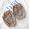 Otoño e invierno Nuevo lindo caricatura estudiante manguito protector estilo coreano anti-manchas felpa corto celebridad de internet anti-suciedad manguito protector ins moda