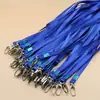 Lanyard de metal con gancho de hierro puntiagudo de 1.0cm, accesorios para lanyard, lanyard de nylon, lanyard para exposición, lanyard de trabajo, cuerda para colgar insignias