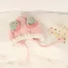 Viento dulce felpa lindo fruta protección de orejas para niños gorra forrada de polar gruesa para niños y niñas gorro de bebé al por mayor gorra transfronteriza