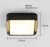 Lámpara de Techo Impermeable para Exteriores para Patio de Villa, Balcón, Pasillo, Terraza Exterior, Cenador y Techo de Entrada