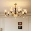 Lustre vintage estilo francês, luminária de sala de estar retrô, 60% novo, todo em cobre, luminária de jantar de alta qualidade, estrutura de madeira