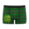 Roupa Íntima Masculina Série São Patrício Europeia e Americana Transfronteiriça Boxer Brief Casual Masculino com Estampa Digital 3D
