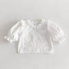 Ropa de Bebé para Niñas Otoño 2026, Mameluco Azul a Cuadros de Manga Larga Estilo Coreano para Niñas, Conjuntos a Juego para Hermanas, Estilo Primavera y Otoño