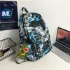 Mochila de viagem para laptop de grande capacidade, moderna, transfronteiriça, para esportes e lazer, para mulheres, adequada para estudantes do ensino fundamental II e médio