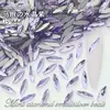 Rhinestones Marquise de Fundo Plano 2,5*8mm Mais Vendidos para Nail Art, Série Deslumbrante de Decorações para Nail Art e Acessórios de Unha Vestíveis Atacado