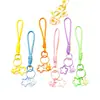 Llavero Creativo Ins Dibujos Animados Estrella Alas Lanyard Colgante Lindo para Mochila Accesorios DIY Adornos Coloridos Súper Lindo