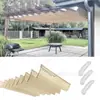 Toldo Vela Ondulado, Toldo Retrátil, Toldo Retrátil, Cortina de Toldo Impermeável, Toldo Impermeável, Proteção UV