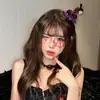 Chapéus de Halloween transfronteiriços: Faixa de cabeça de pelúcia de fantasma de abóbora, design versátil de nicho, fantasia de cosplay, acessório de cabelo peculiar para mulheres