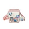 Bolsa de Ombro Casual Bolsa para Meninas Bolsa Transversal Versátil Bolsa Transparente Fofa para Estudantes Mulheres Bolsa para Celular Estilo Japonês Ins