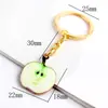 Colgante de Kiwi Llavero de Fruta Fresa Fruta Fresca Verano Popular Lote Mixto Colgante Llavero de Manzana