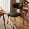 Silla de Comedor Estilo Nórdico, Silla de Comedor Simple de Lujo de Moda para Uso en Casa con Respaldo, Silla de Comedor Moderna, Silla de Ocio para Hotel con Respaldo