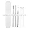 Spot Ear Digging Spoon Aço Inoxidável Ear Digging Earwax Tool Set Pinça de Ouvido Adulto Ear Digging