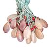 Atacado de fábrica pingente de cabaça de Jade dourado natural pingente de gota d'água pingente de jade fornecimento seguro para transmissão ao vivo