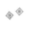 Pendientes Europeos y Americanos Transfronterizos Explosiones Exquisitas Llenos de Circonita 925 Pendientes de Mujer Temperamento Alto Sentido de Gama Alta Moda Pendientes Elegantes Joyería para Orejas