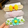 Estilo Coreano Adesivos de Franja Cartoon Doces Adesivos Fofos de Cabelo Solto Femininos Adesivos Mágicos Versáteis Laterais Acessórios de Cabelo de Alta Qualidade Headwear