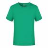 Camisetas de Algodón Peinado Cuello Redondo, Ropa de Trabajo Cultural Grupal Personalizada, Camisas Publicitarias de Manga Corta, Uniformes para Eventos, Venta al por Mayor con Impresión de Logo