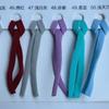 Color disponible en stock, cuerda elástica para mascarilla, cuerda para las orejas, hebilla redonda, protector solar, hebilla de ajuste antideslizante, banda elástica de 5 mm de ancho