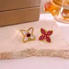 Brincos Franceses de Luxo Leve Estrela Assimétrica de Quatro Pontas Turquesa com Zircônia, Modernos, Exquisitos, Compactos, Versáteis e de Alta Qualidade