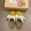 Pantuflas cerradas elegantes de punta baja 2026, de suela blanda, color liso, estilo Chanel, modernas y cómodas para mujer, no cansan.