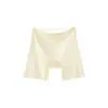 Shorts de Seguridad Sin Costuras de Seda de Hielo Anti-Exposición Control de Abdomen Levantacola Verano Delgados Transpirables Algodón Entrepierna Ropa Interior para Mujer