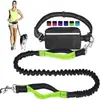 Correa de Nylon Elástica Reflectante con Bolsa de Cintura de Almacenamiento para Correr y Pasear Perros, Correa Retráctil, Al por Mayor en Stock del Fabricante