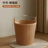 Cesto de Roupas Sujas para Uso Doméstico, Alto Valor Estético, Estilo Leve de Luxo, Cesto de Lavanderia de Grande Capacidade, Armazenamento de Brinquedos