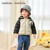 Balabala Balaone Roupas Infantis Jaqueta de Penas Infantil Meninas Meninos 2025 Jaqueta Quente de Inverno