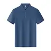 Camisa Polo Personalizada DuPont Sorona Gola de Lapela Roupa de Trabalho Estampagem de Logotipo Camisa Cultural Publicitária Roupa de Trabalho Feita Sob Medida Manga Curta