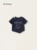 Bangxuan Roupas Infantis Camiseta Infantil Verão Novo Produto Ombro a Ombro Bebê Manga Curta Estampa de Desenho Tops Infantis Roupas para Meninas