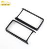 Adecuado para Dengshi 24-25 D9 marco decorativo de plástico para pantalla trasera, accesorios de decoración interior de coche