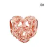 Huiyue nueva aleación cuentas sueltas letra de amor pulsera de diamantes fábrica de cuentas ventas directas