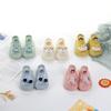 En Stock Venta al por mayor Zapatos de Bebé para Primavera y Otoño, Zapatos Cómodos de Suela Suave para Niños Pequeños, Lindos Zapatos de Caminar para Bebé Muñeca