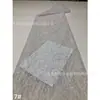 Tecido de Malha Bordado com Lantejoulas e Tubos de Miçangas Vestido de Casamento Vestido de Banquete Renda Bordada Tecido da Moda Tecido de Renda