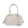 Bolsa tote estilo retrô coreano com losangos de diamante bordada a linha bolsa de ombro casual de nicho bolsa de corrente de alta moda para o dia a dia sob o braço ombro único