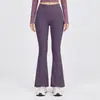 Pantalones de Yoga de Pierna Ancha Nuevos para Mujer Cintura Alta Levanta Glúteos Adelgazantes de Campana Deportivos Casuales para Fitness Ropa Exterior Sin Líneas Embarazosas
