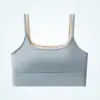 Venta Directa de Fábrica Gurao Ciudad de Shantou Venta Caliente Transfronteriza Falso Dos Piezas Sin Costuras Belleza Deportiva Sujetador de Espalda Estilo Delgado Sujetador Push-Up