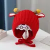 Gorro de Bebé Otoño e Invierno Lindo Súper Lindo Gorro Engrosado con Protección para las Orejas para Niños y Niñas Gorro de Lana Moda de Invierno para Bebé