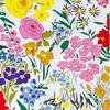 Popelina de Algodón Colorida Tela Estampada Fresco Vestido Camisero Infantil Algodón Estampado Reactivo de Flores