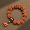 Boutique natural flor de dios árbol de cinco pétalos rey pequeño diamante bodhi multi-círculo alta densidad cuentas sumergidas cuerda de mano juego literario cuentas de rosario