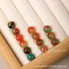 Grado 7A Ágata de Pavo Real Natural Cuentas Sueltas Pulsera de Cristal de Ágata Hecha a Mano DIY con Cuentas Lote Cuentas Redondas Color Pavo Real
