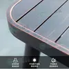Mesas y Sillas de Exterior de Aluminio Fundido para Patio Mesas y Sillas de Aluminio Aleado Combinación Popular Transfronteriza Mesas y Sillas de Ocio para Jardín del Hogar