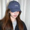 Nueva Gorra de Béisbol de Primavera y Verano Bordada con Letras Sombrero a Cuadros Estilo Coreano Moda Retro Casual Protector Solar para Exteriores Gorra de Visera