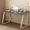 Escritorio de Computadora Mesa de Escritorio para Oficina en Casa Mesa de Dormitorio Escritorio de Escritura Mesa de Estudio para Estudiantes Estación de Trabajo Rectangular Simple y Moderna