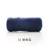 Ruyiniao Hilo de 2 mm Hebra Redonda Hilo de Algodón Hueco Tejido a Mano DIY Material para Bolsas Hilo Grosor Medio Bola de Lana Crochet