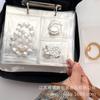 Bolsa de Almacenamiento de Joyas Portátil para Viaje al por Mayor Bolsa de Almacenamiento de Collares, Pendientes y Anillos Impermeable con Hojas Sueltas Bolsa de Almacenamiento de Joyas
