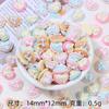 Mini Comida Brinquedo Misto Desenho Animado Artesanal DIY Acessórios para Unhas Acessórios de Grampo de Cabelo Cola Creme Acessórios de Resina Sacola Mista