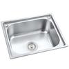 Fregadero de cocina de acero inoxidable para verduras, lavabo bajo encimera de 201, un solo seno, lavabo para verduras de cocina, lavabo pequeño de un solo seno